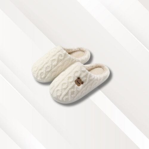 Chausson femme | Très confortables Beige / 36-37