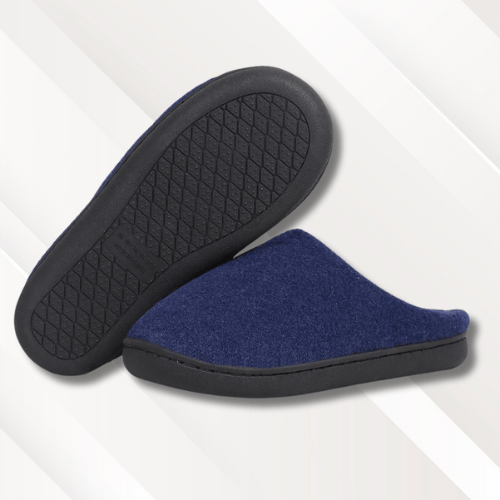 Chaussons femme | Mémoire de forme Bleu / 38-39
