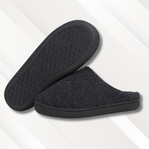 Chaussons femme | Mémoire de forme Noir / 38-39