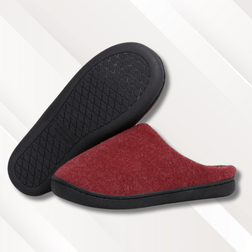 Chaussons femme | Mémoire de forme Rouge / 38-39