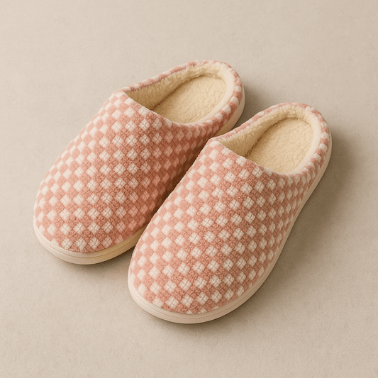 Chaussons homme | Intérieur polaire Rose / 38-39