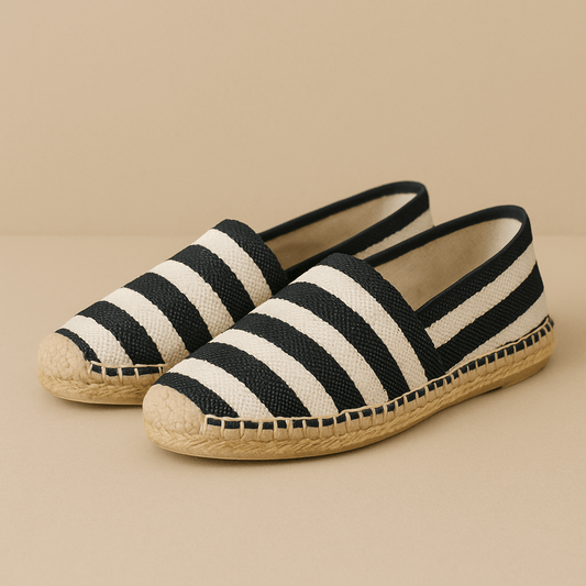 Espadrille femme | Talon Noir / 35