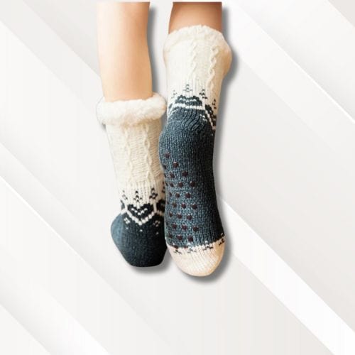 Chaussettes chaussons doux | Femme