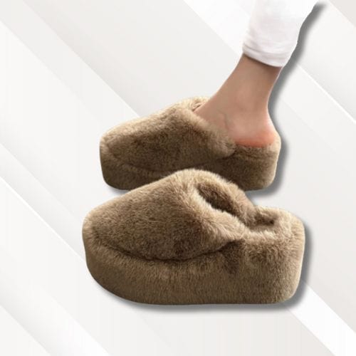 Chaussons | À talons Marron / 35