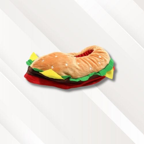 Chaussons adultes homme | Rigolos Burger / 35