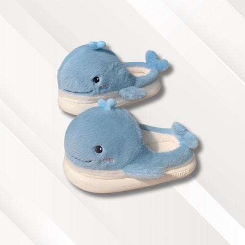 Chaussons | Baleine Bleu / 36-37