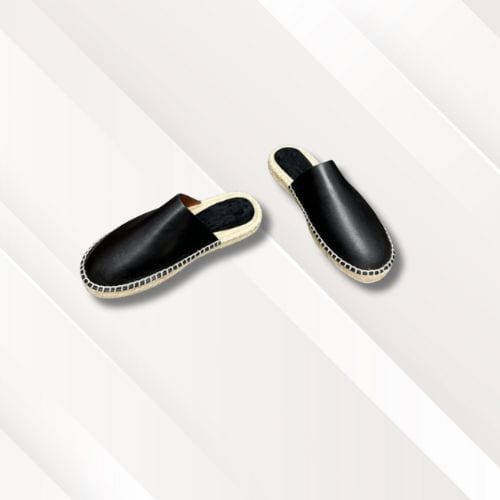 Chaussons de luxe | Homme Noir / 38