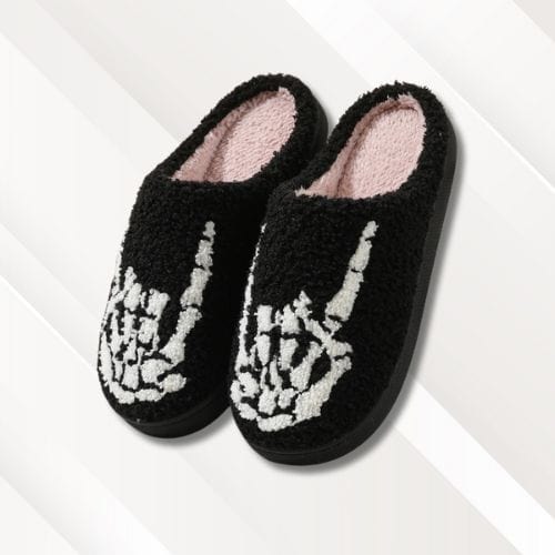 Chaussons en laine | Femme Noir / 36-37