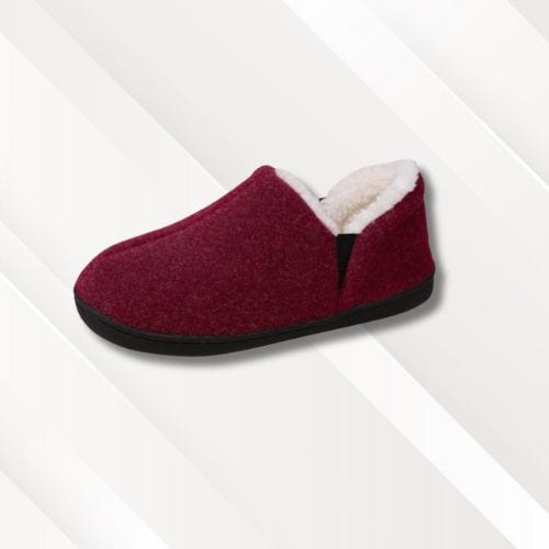 Chaussons femme | Chauds élégants Rouge / 36-37