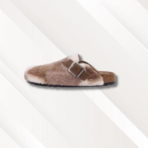 Chaussons femme mules | Originales Marron / 35