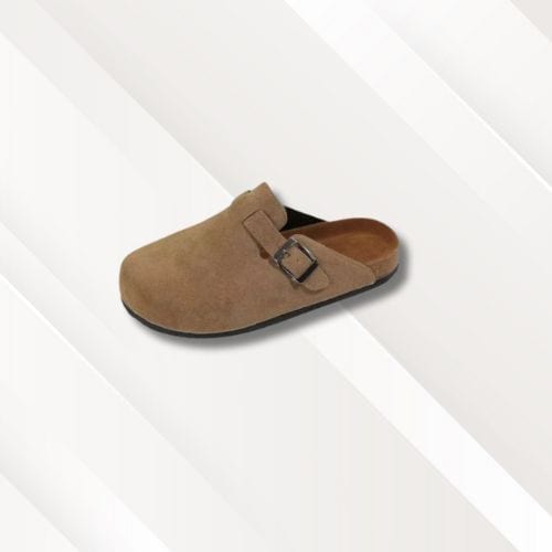 Chaussons femme | Semelle liège Ivoire / 35