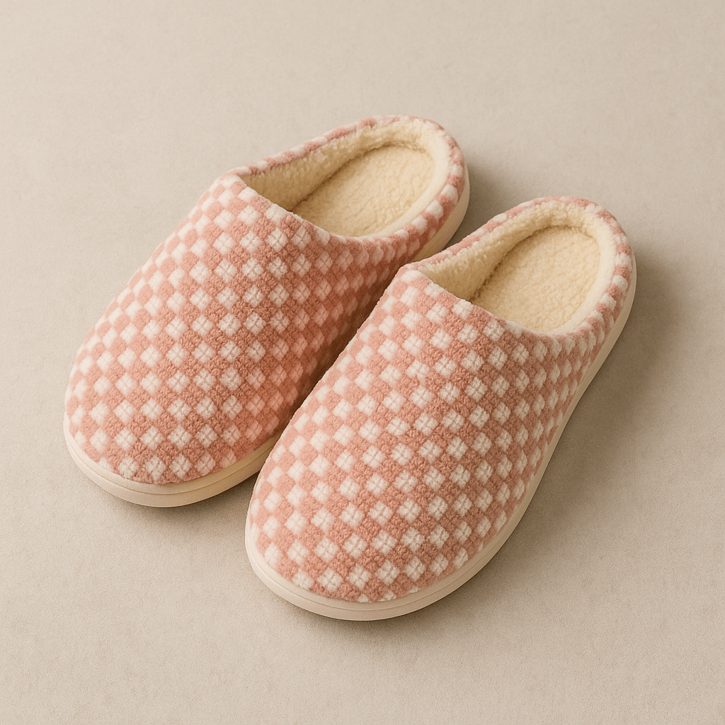 Chaussons homme | Intérieur polaire Rose / 38-39