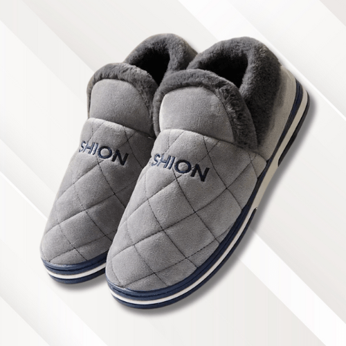 Chaussons homme | Mules Gris / 40-41