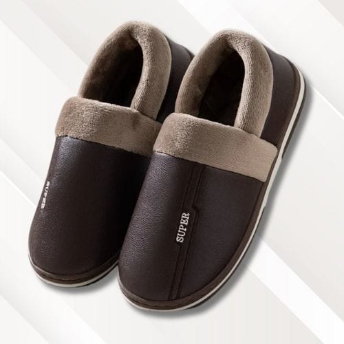 Chaussons homme | Mules Marron / 40-41