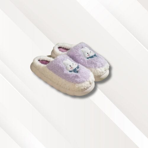 Chaussons lapin | Femme Violet / 35-36