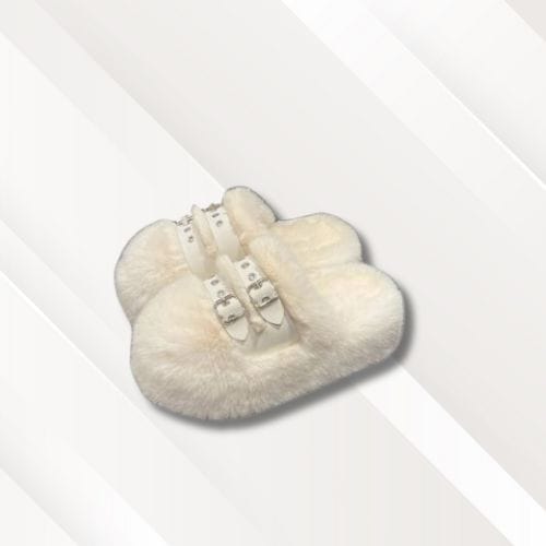 Chaussons luxe | Femme Blanc / 34