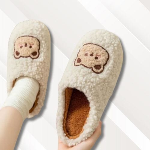 Chaussons maison femme | Conforts Beige / 36-37