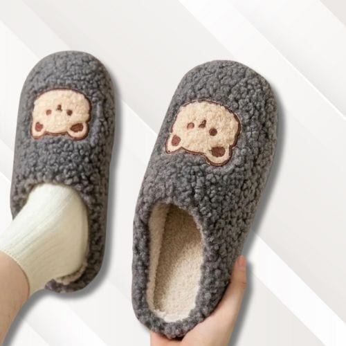Chaussons maison femme | Conforts Gris / 36-37