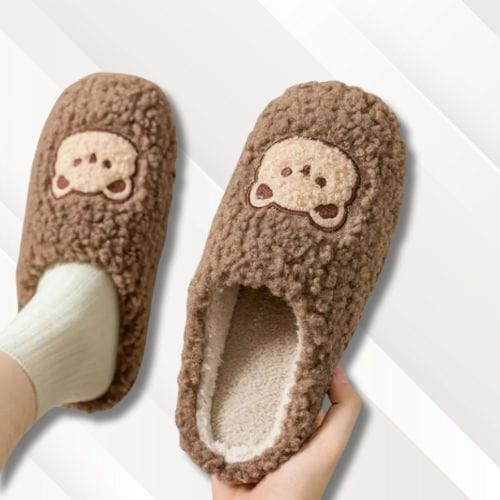 Chaussons maison femme | Conforts Marron / 36-37