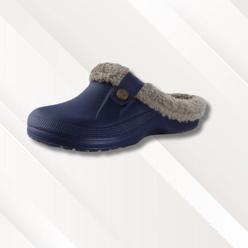 Chaussons mémoire de forme | Homme Bleu / 35-36