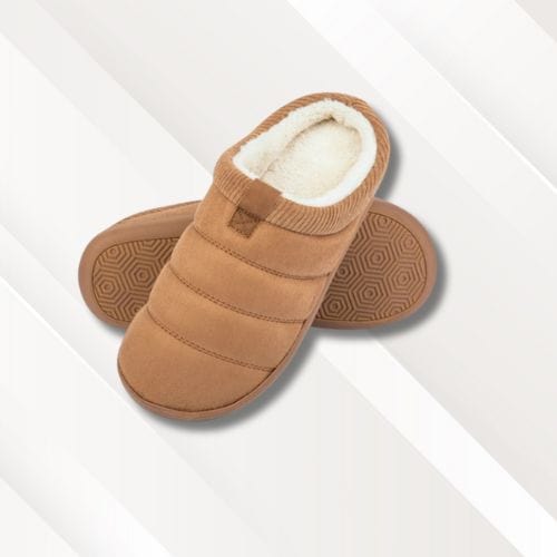 Chaussons mocassins fourrés | Homme Brun / 39-40