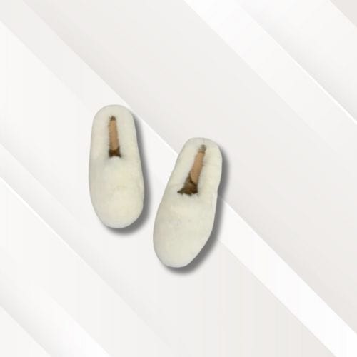Chaussons mules | Pantoufles femme Blanc / 32-33
