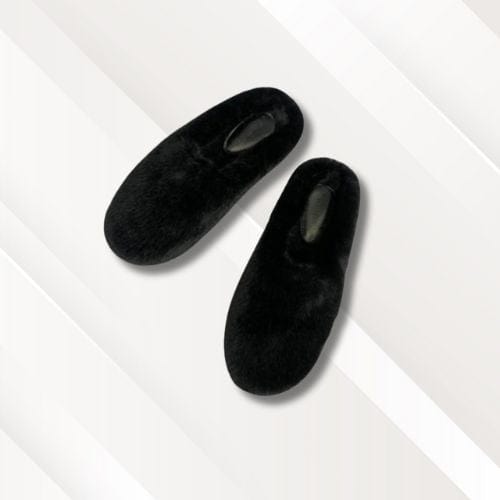Chaussons mules | Pantoufles femme Noir / 32-33