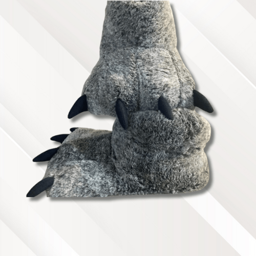Chaussons pattes | D'ours Gris / 38-44