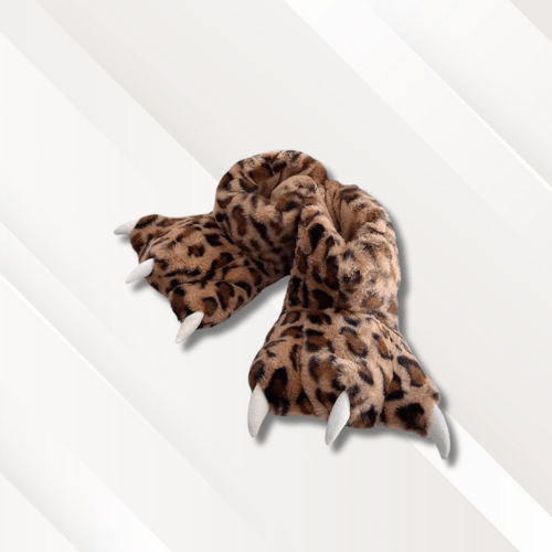 Chaussons pattes | D'ours Leopard / 38-44