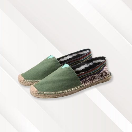 Espadrille verte | Femme Vert / 35
