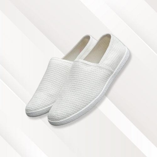 Espadrilles tissu | Homme Blanc / 39