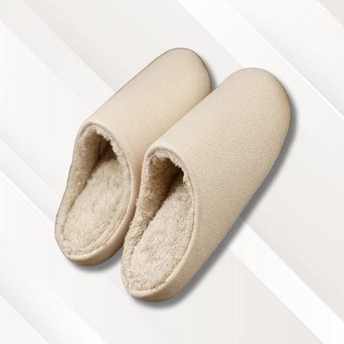 Pantoufles chaudes | Homme Beige / 36-37