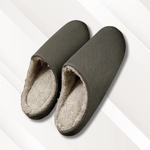 Pantoufles chaudes | Homme Gris / 36-37