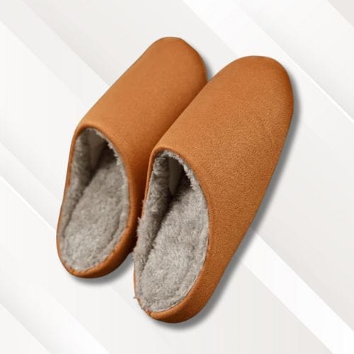 Pantoufles chaudes | Homme Marron / 36-37