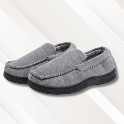 Pantoufles mocassins | Homme Gris / 40-41